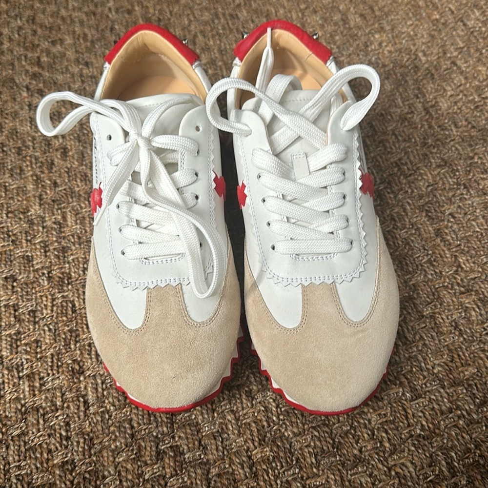 Christian Louboutin sneakers. Brand new. No box. Guaranteed authentic.